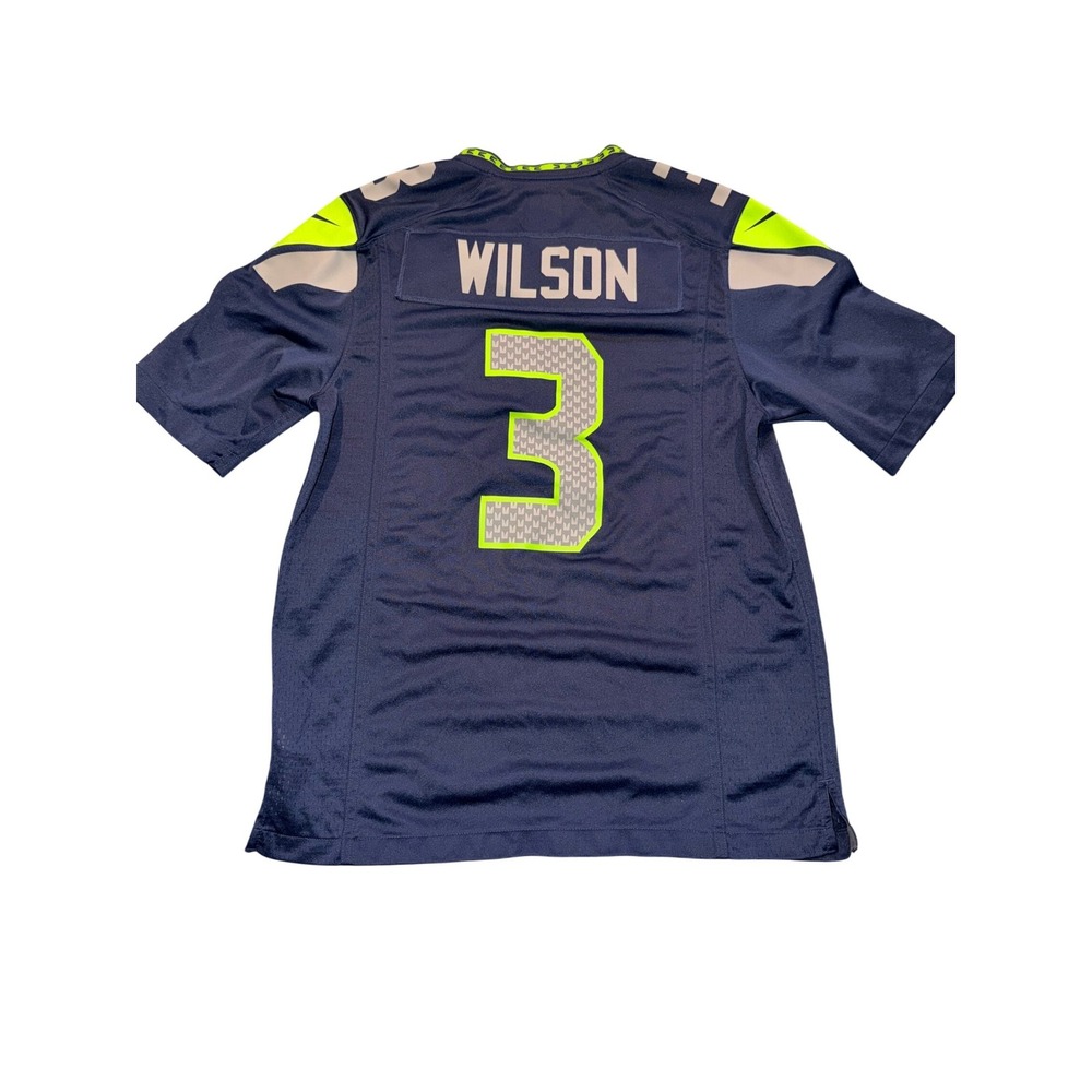 Seattle Seahawks Russell Wilson NFL Nike On Field‎ Jersey Mens Size Medium